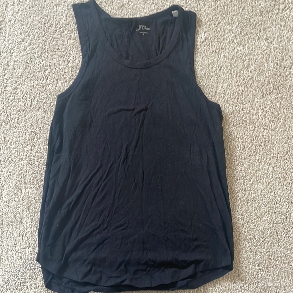 Black J. Crew tank top